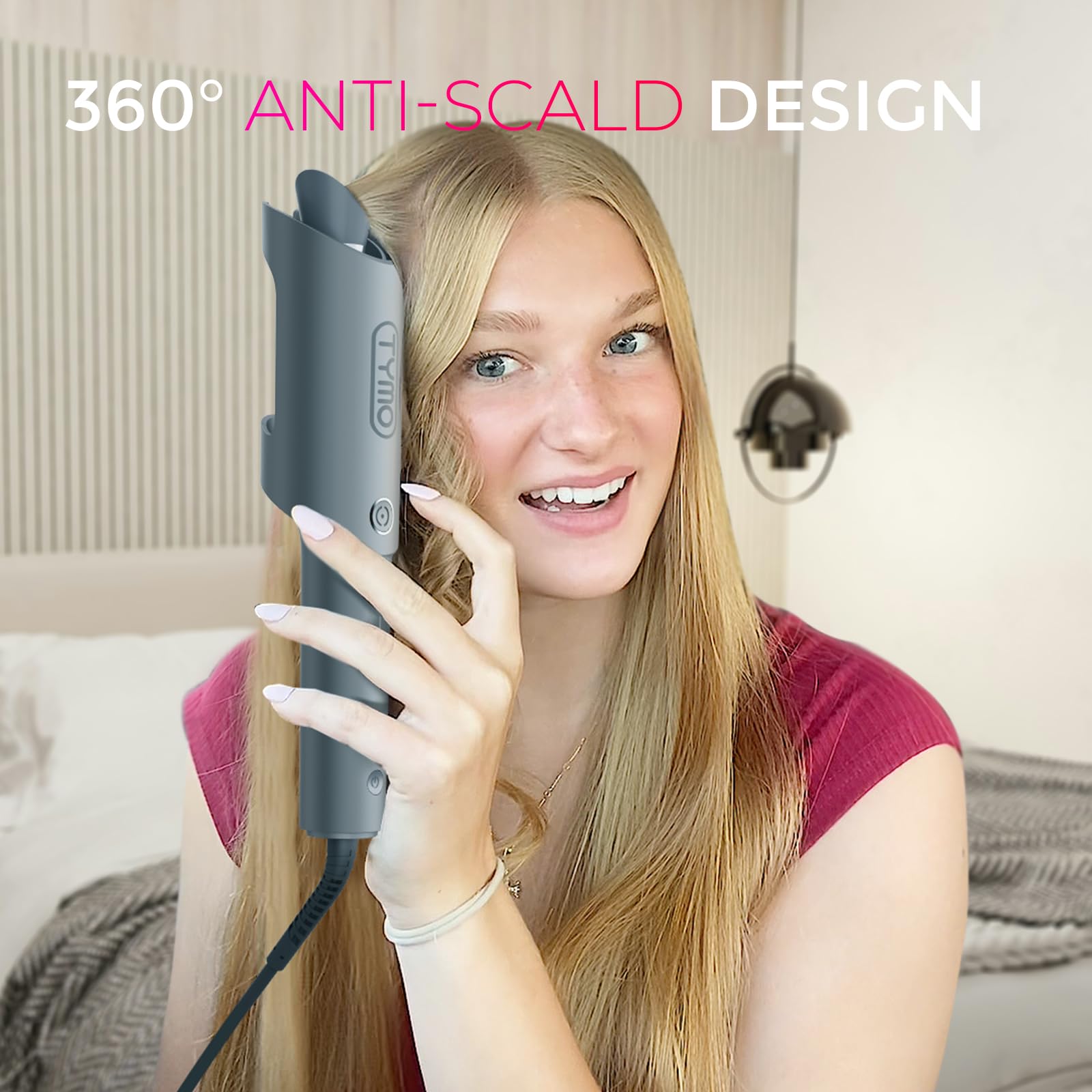 Zorvalnithys Automatic Rotating Curling Iron