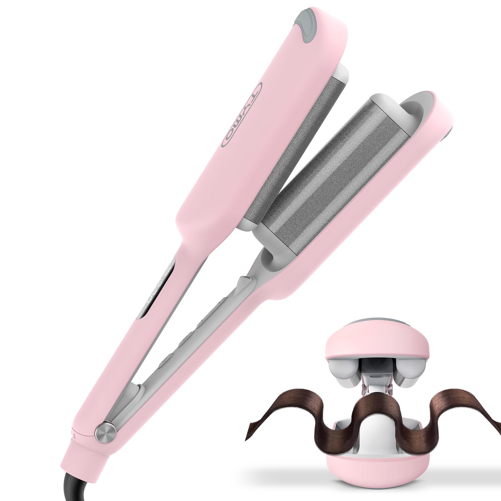 Zorvalnithys Curling Iron Hair Crimper Waver