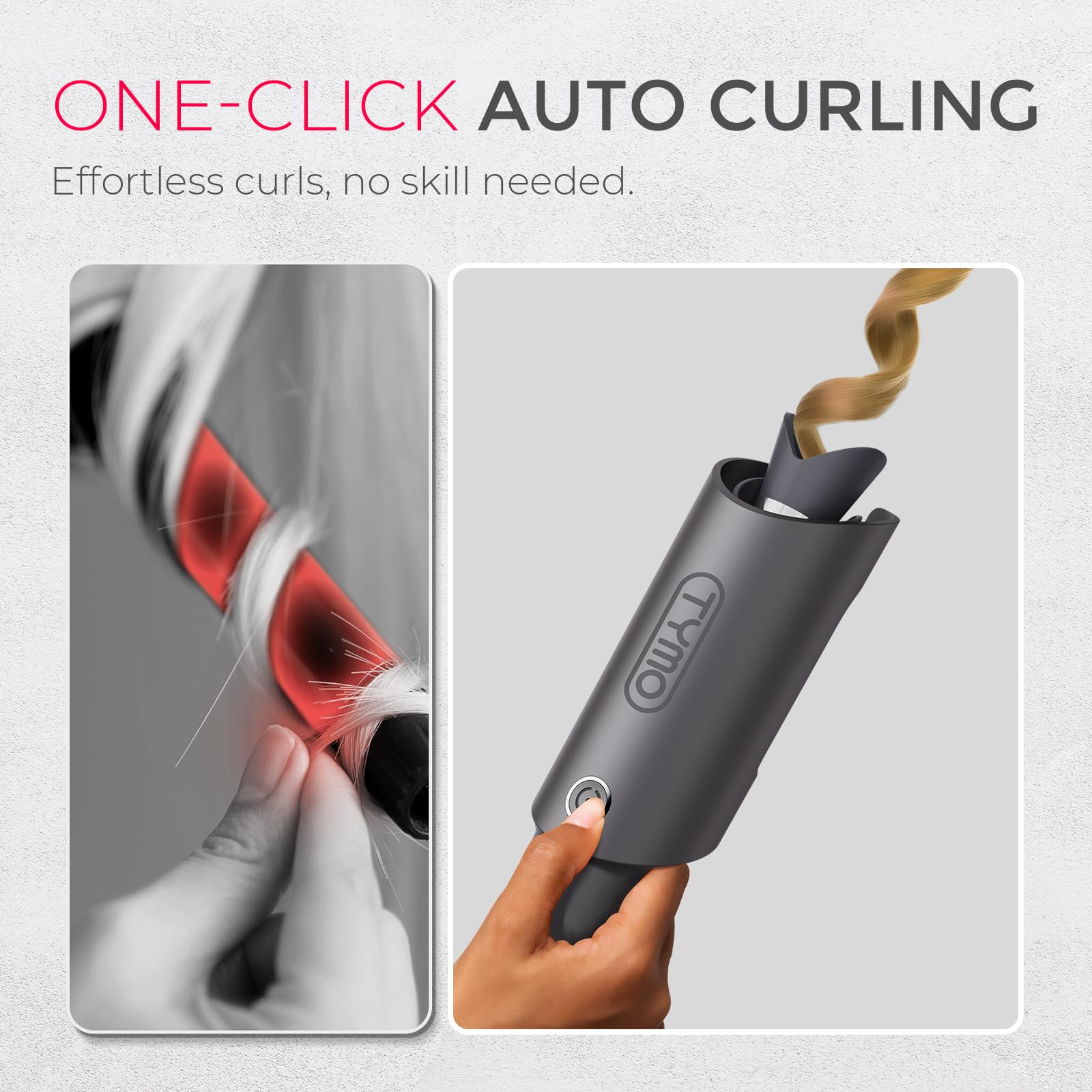Zorvalnithys Automatic Rotating Curling Iron