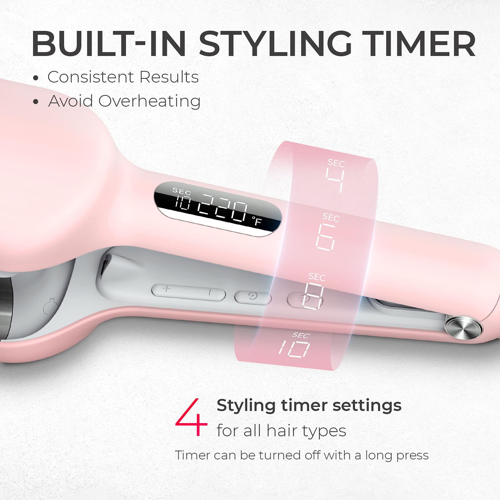 Zorvalnithys Curling Iron Hair Crimper Waver