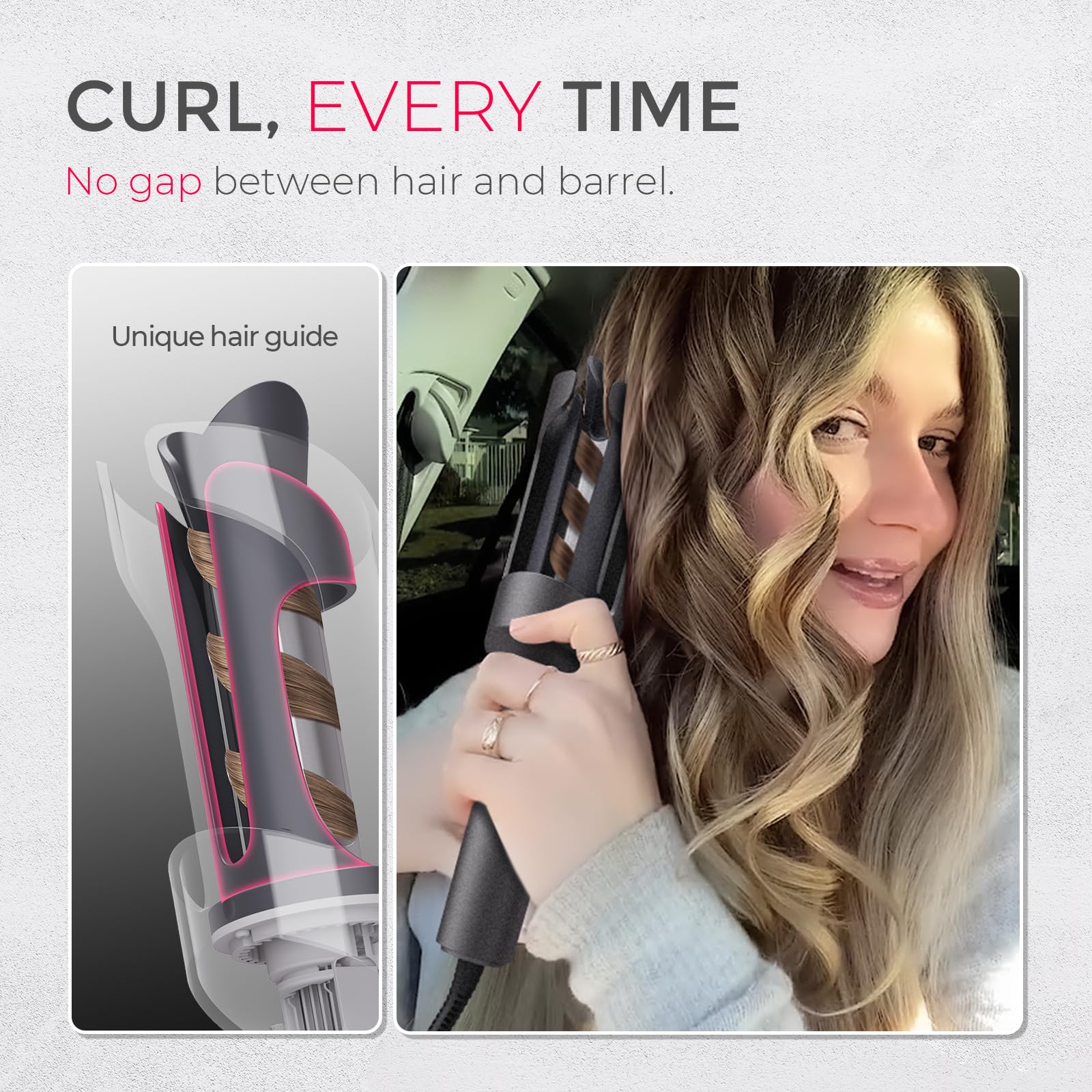 Zorvalnithys Automatic Rotating Curling Iron