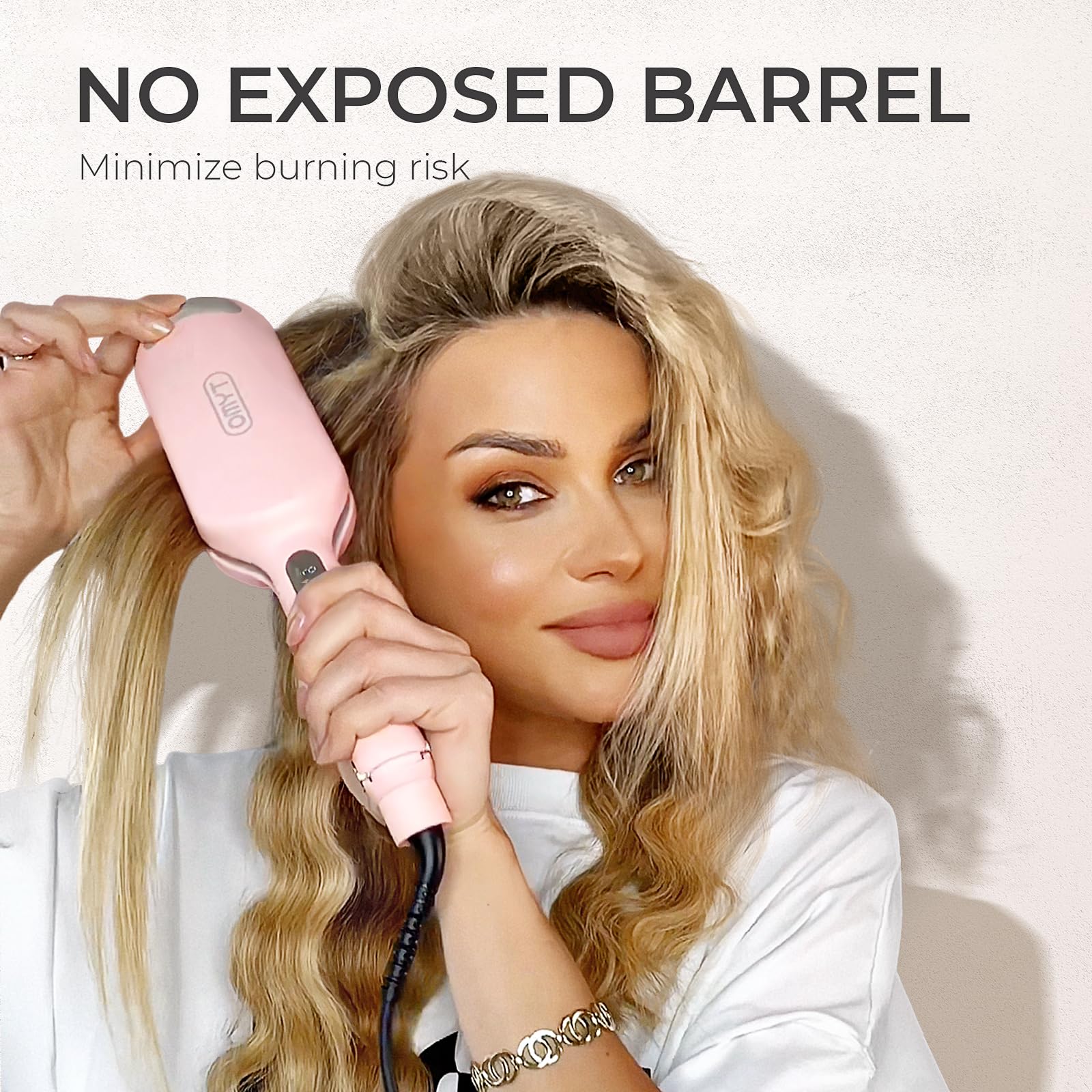 Zorvalnithys Curling Iron Hair Crimper Waver